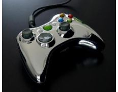 XCM 360 Wired control pad shell Chrome/Green