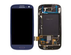 Reparación Pantalla Completa Samsung Galaxy S III i747 ( Azul )