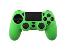 Funda de silicona para Dualshock 4 Verde