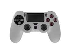 Funda de silicona para Dualshock 4 Blanco