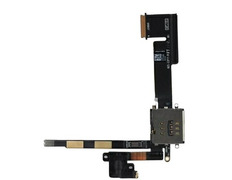 Conector Auriculares y Soporte SIM para iPad 2 3G