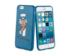 Funda Shhh Azul Cállate la boca iPhone 6