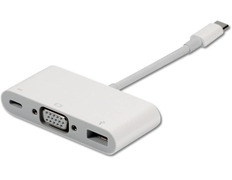 Adaptador Apple MJ1L2ZM/A USB-C a VGA para MacBook