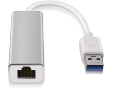 Adaptador USB a RJ45 Aisens A106-0049 Blanco