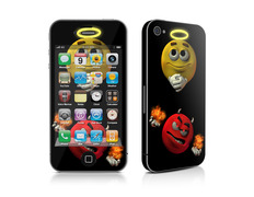 Skin Good vs Evil iPhone 4/4S