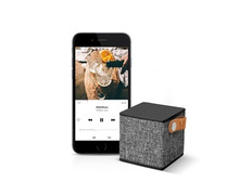 Altavoz Bluetooth Rockbox Cube Fabric Edition Concrete Fresh 'n Rebel