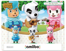 Amiibo Animal Crossing 3 Figuras (Totakeke, Cyrus, Reese)