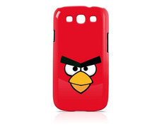 Carcasa para Samsung Galaxy SIII Angry Birds Roja