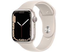 Apple Watch Series 7 GPS 45mm Caja Aluminio Blanco Estrella/Correa Deportiva Blanco Estrella