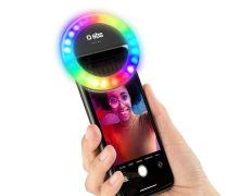 Aro Multicolor Regulable Luz LED Selfie SBS