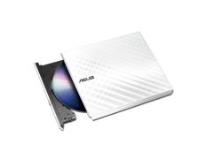 Regrabadora DVD Slim Externa Asus SDRW-08D2S-U Lite Blanco