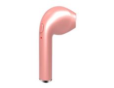 Auricular Bluetooth Manos Libres HBQ i7R Oro Rosa