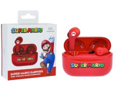 Auriculares Bluetooth OTL Super Mario (Rojo)