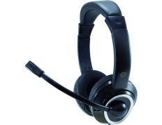 Auriculares con Micrófono Conceptronic Polona 01B Negro