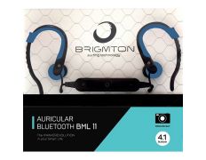 Auriculares Deportivos Bluetooth Brigmton Azul