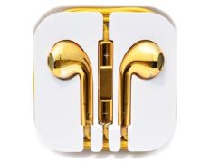 Auriculares Manos Libres para iPhone Oro