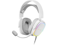 Auriculares Mars Gaming MHAXW White RGB