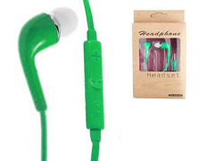 Auriculares con micrófono Samsung Galaxy S4 Verde