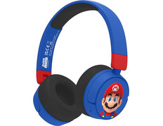 Auriculares OTL Wireless Bluetooth Headphone Super Mario Azul