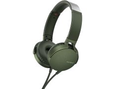 Auriculares Sony MDR-XB550AP Extra Bass con Micrófono Verdes