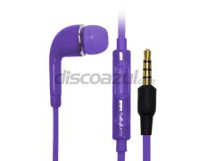 Auriculares con micrófono Samsung Galaxy S4 Violeta