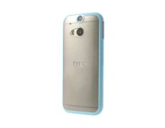 Carcasa protectora para HTC One M8 Azul Claro