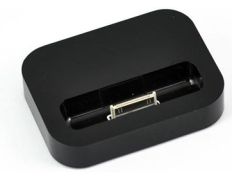 Base Dock iPhone 3G/3GS/4G/4GS Negra