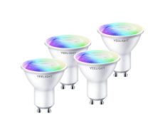 Bombilla Inteligente Yeelight Smart Bulb W1 GU10 350 Lúmenes (4uds)