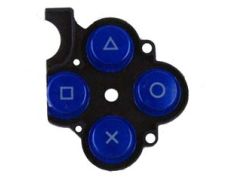 Repuesto D-Pad Rubber y Botones (Blue) - PSP 3000