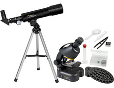 Bresser National Geographic Set Telescopio + Microscopio