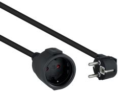 Cable Alimentación Alargador Nanocable 2m Negro