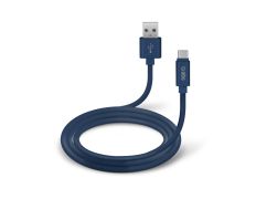 Cable de datos y de carga Tipo C Colección Polo SBS Azul