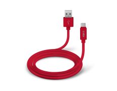 Cable de datos y de carga Tipo C Colección Polo SBS Rojo