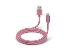 Cable de datos y de carga Tipo C Colección Polo SBS Rosa