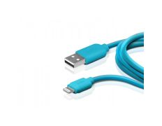 Cable de recarga lightning 1m Azul SBS