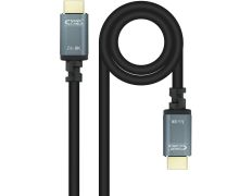 Cable HDMI 2.1 Nanocable Iris 1.5m Negro