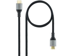 Cable HDMI 2.1 Nanocable Ultra High Speed 1m Negro