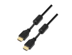 Cable HDMI(A)M a HDMI(A)M Aisens 1.8M Negro