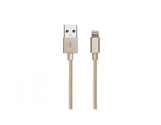 Cable trenzado lightning iPhone Gold Collection SBS