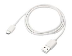 Cable USB Tipo C (1m) Blanco