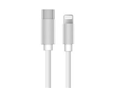 Cable usb-tipo c lightning(datos/carga) 2,1a Blanco Myway