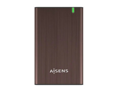 Caja Externa para Disco Duro 2.5'' Aisens ASE-2525BWN USB 3.0 Marrón