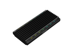 Caja Externa para Disco Duro SSD M2 SATA/NVMe Aisens ASM2-RGB012B