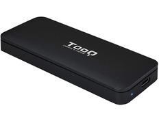 Caja Externa SSD M.2 NVMe PCIe TooQ USB-C LED