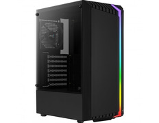 Caja Gaming Semitorre Aerocool Bionic V1 RGB Negro