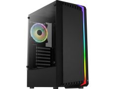 Caja Gaming Semitorre Aerocool Bionic V2 RGB Negra