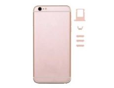 Carcasa Trasera iPhone 6S Oro Rosa + Botones Laterales + SIM