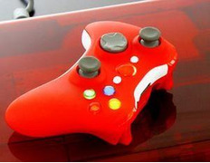 Carcasa Rojo Ruby para Wireless controller