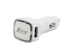 Cargador Coche 2 USB 2.1A Laterales (X-One)