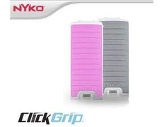 Click Grip Wii- Rosa/Gris Nyko